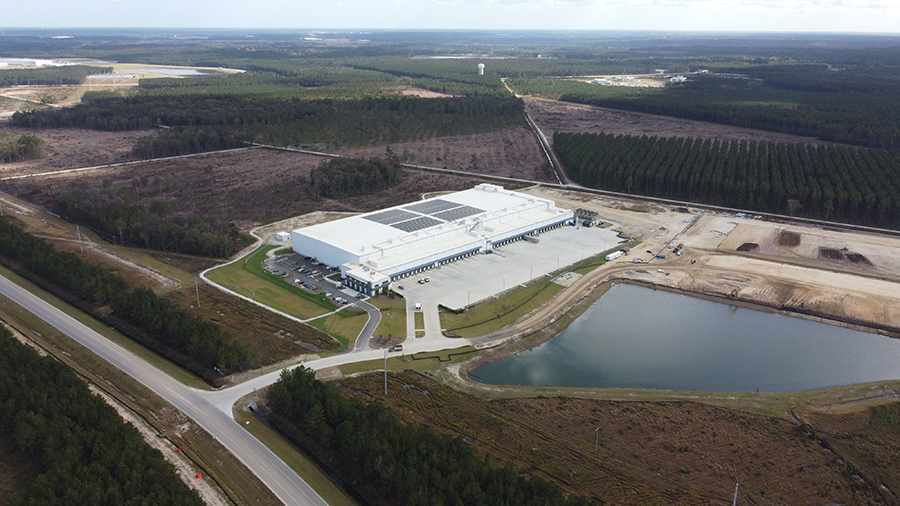Drone shot of Campus 5