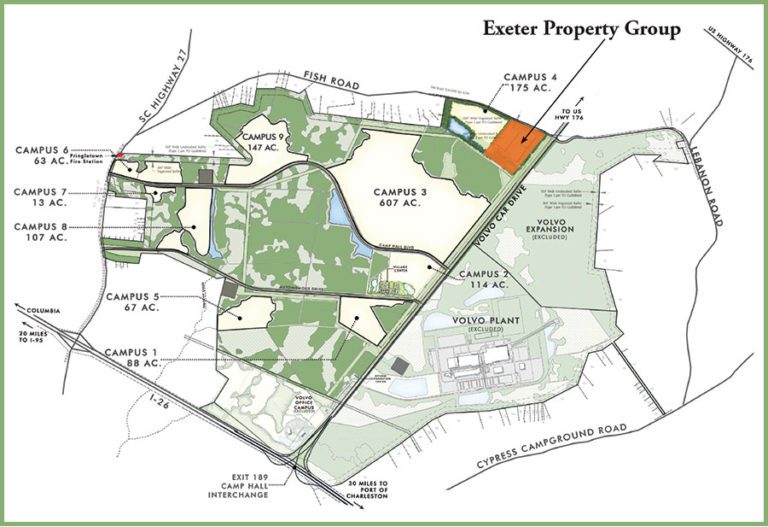 Exeter Property map