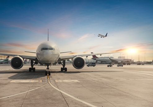 Airplane at airport