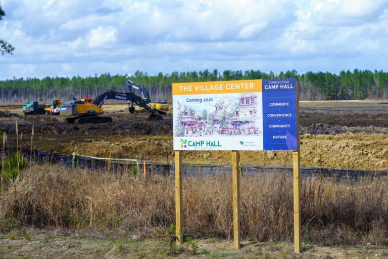 Village center construction