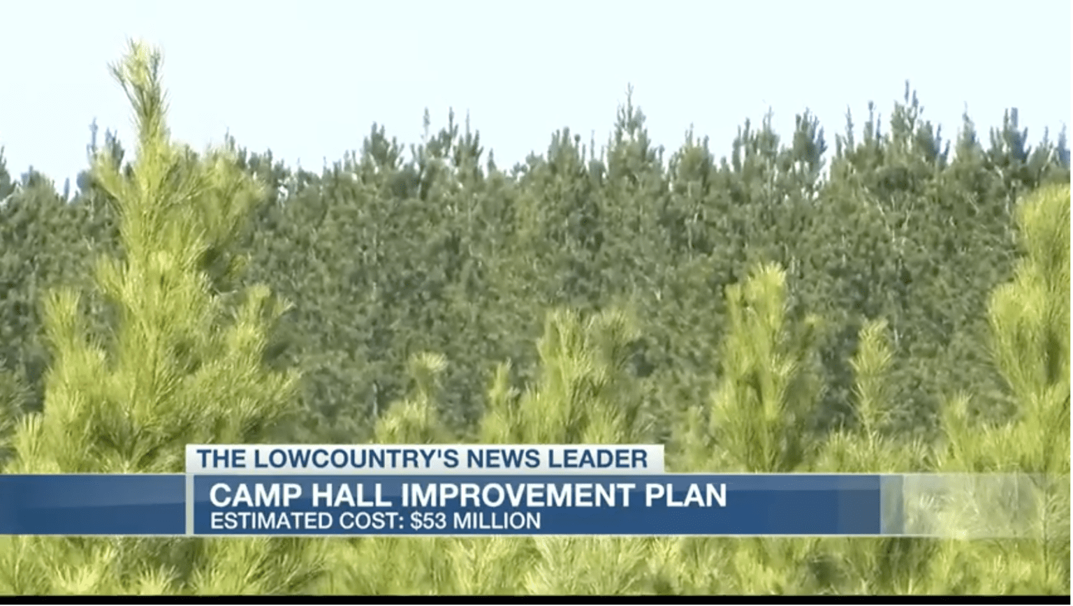 Camp Hall on the news