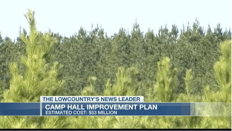 Camp Hall on the news