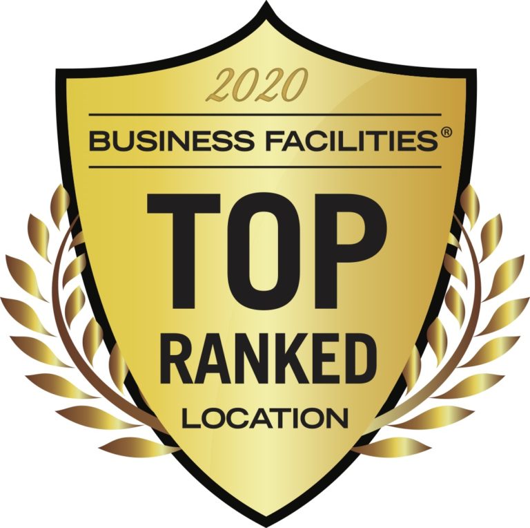 Top ranked business facility award