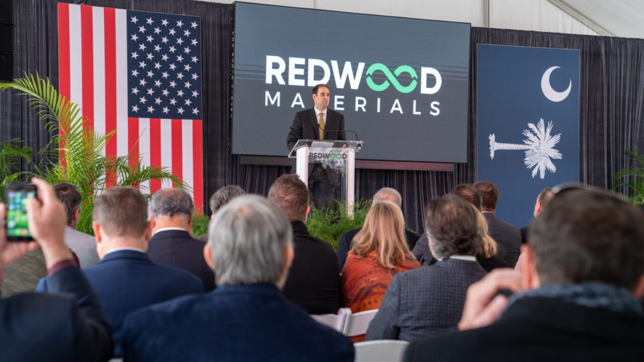 Redwood Materials invests in Camp Hall
