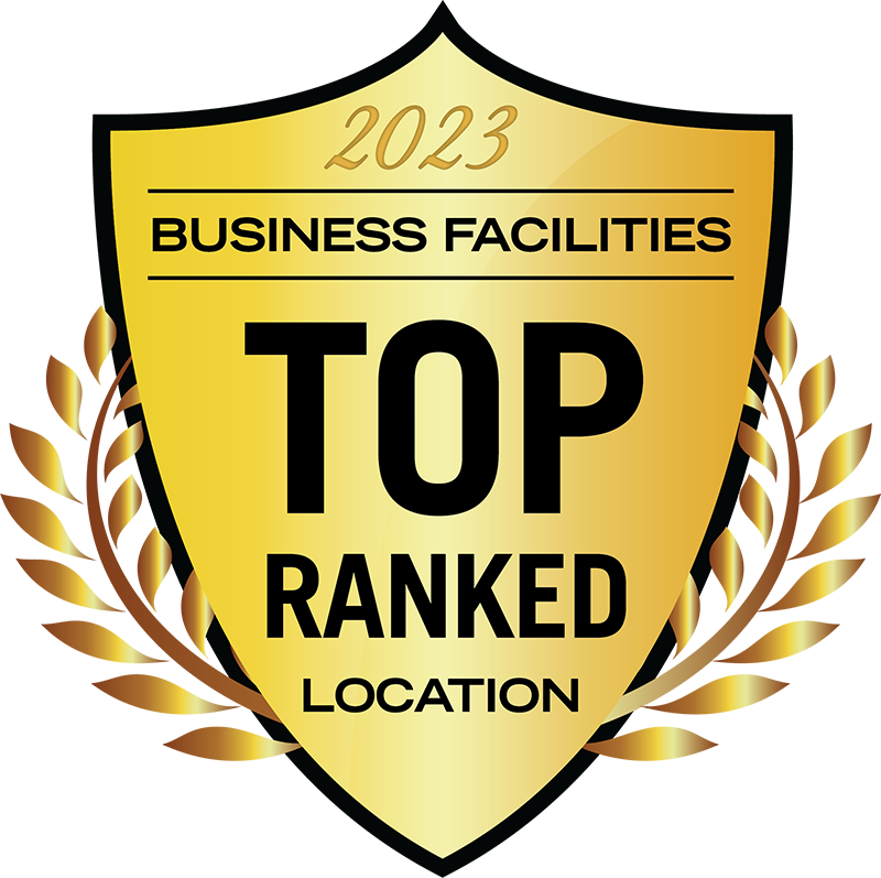 2023 Business Facilities Top Ranked Location