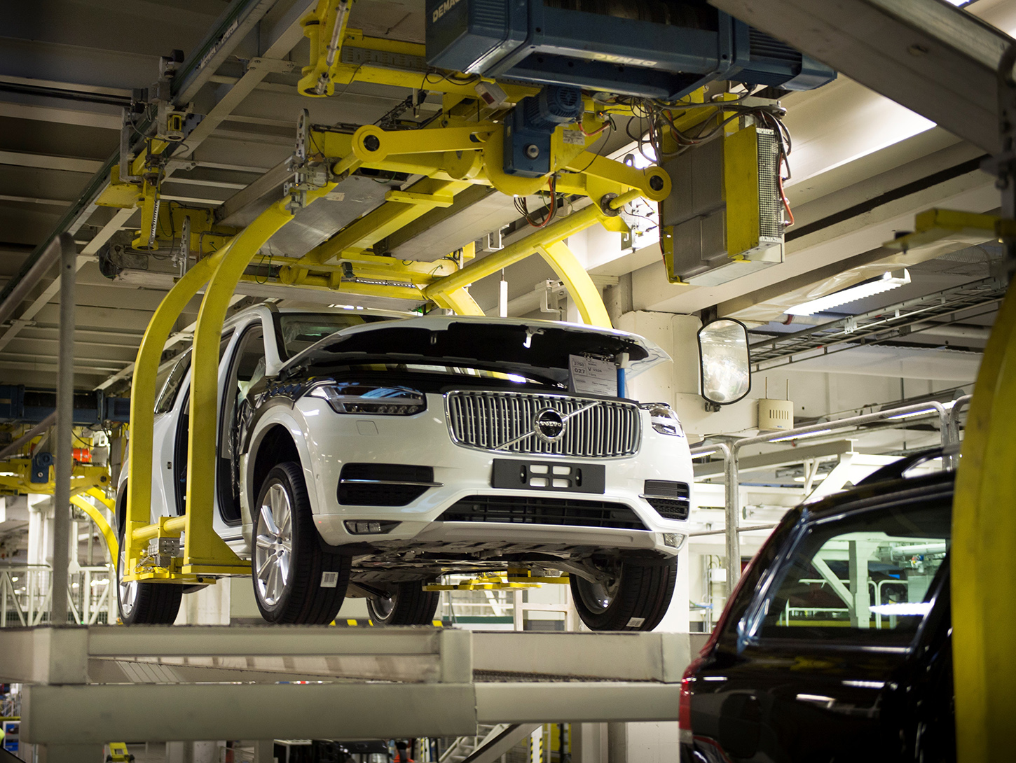 Pre-production of the all-new Volvo XC90 in Torslanda